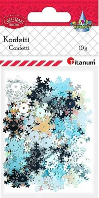 Immagine prodotto di Coriandoli a fiocco di neve 10g