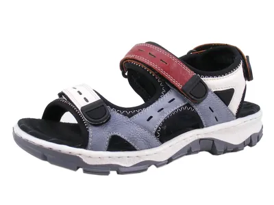 Produktbild von Rieker 68872-13 Schuhe Damen Trekking Sandalen  , Größe:41 EU, Farbe:Blau