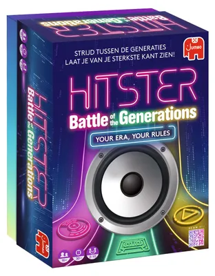 Immagine prodotto di Jumbo Spiel Hitster: La battaglia delle generazioni - Festa con giochi musicali