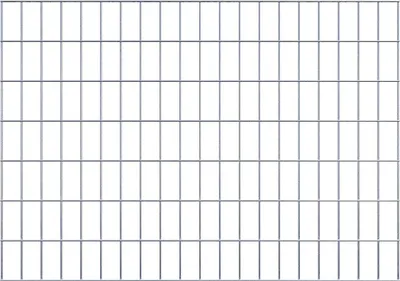 Produktbild von Dekogitter / Rankgitter (inkl. Montagematerial) Maschenweite 5 x 10 cm - Länge: 100 cm - Höhe: 70 cm