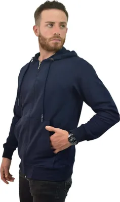 Produktbild von Herren Kapuzenpullover Royyen 4676 Sweatshirt – NAVY BLAU / XXL