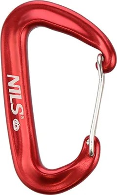 Immagine prodotto di Moschettone rosso 12kN, clip da arrampicata per impieghi gravosi