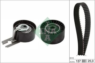 Produktbild von INA 530 0632 10 Zahnriemensatz für MAZDA 3 (BK)