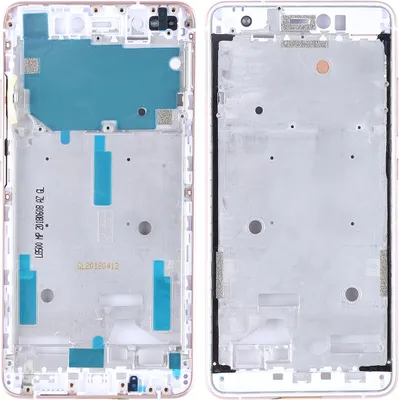 Image de Boîtier Cadre central Logement avant pour BQ Aquaris X / X Pro Rose Gold