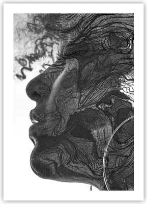 Produktbild von Poster - Poster ohne Rahmen - Frau Linie Kunst. - 50x70 cm - Wand Bild - Wanddeko - Wandbilder - Kunstposter - Wandposter - Bilder - Kunstdruck - Wanddekoration - Wandbild - P2XPA50x70-4687