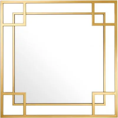 Immagine prodotto di Casa Padrino specchio da parete di design oro 90 x H 90 cm - Specchio