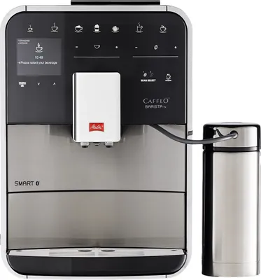 Obrázok produktu pre Melitta Barista Smart TS, Espresso kávovar, 1,8 L, Mletá káva, 1450 W, Čierna, Nerezová oceľ