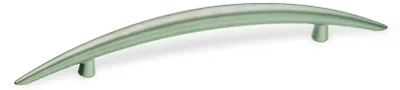 Möbelgriff Zamak silber matt 206x12x30 mm