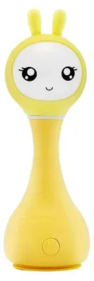 Image de ALILO Smart Bunny Hochet pour bébé, nombreuses fonctions, jaune