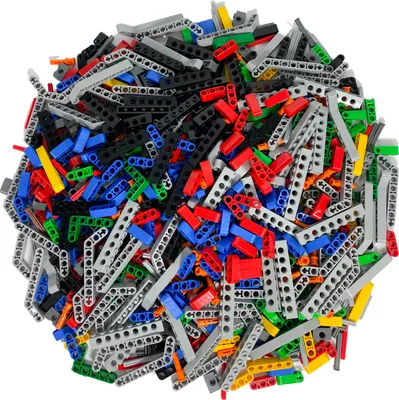 Obrázek produktu pro LEGO® Technic Lochstangen Verbinder Pins Mix NEU! Menge 100x