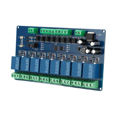 Produktbild von 8 kanálový reléový modul, 8 kanálové relé, reléový modul, 8 spôsobov vstupného relé, 8 spôsobov vstupného relé, 8 spôsobov výstupného reléového modulu
