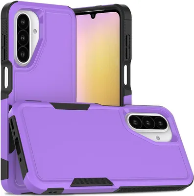 Produktbild von Mobigear Heavy Armor  Samsung Galaxy A26 Hülle Hardcase Backcover Stoßfest - Lila