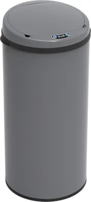 Image de SVITA Sensor Poubelle 50L acier Poubelle avec capteur Poubelle électrique cuisine Poubelle automatique avec capteur Gris