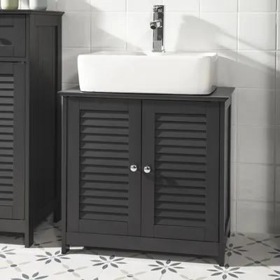 Immagine prodotto di FRG237 Mobiletto, mobile da bagno, nero