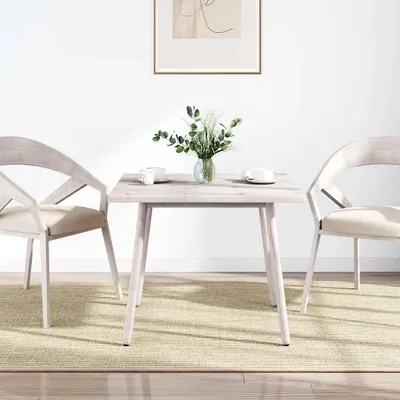 Produktbild von vidaXL Tischplatte Weiß 70x70x2,5 cm Massivholz Kiefer Quadratisch
