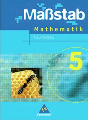 Obrázok produktu pre Maßstab 5. Mathematik. Schulbuch. Niedersachsen. Hauptschule