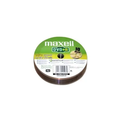 Produktbild von Maxell DVD+R 4.7GB 10 - pk, DVD+R, 120 mm, Spindel, 10 Stück(e), 4,7 GB