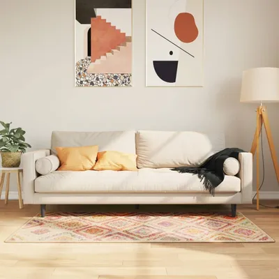Produktbild von "2026 Promotion" Moderne Teppich Waschbar Mehrfarbig 80x150 cm Rutschfest - Designerteppiche CC415