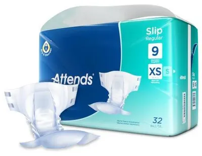 Produktbild von Attends Slip Regular 9 XS 32 St