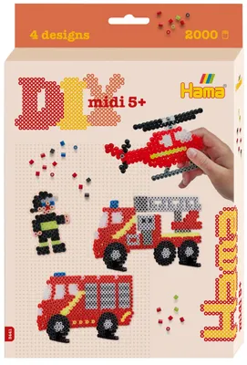Produktbild von Hama Beads 3441, Mehrfarbig, Perlenmischung, 2000 Stück(e)