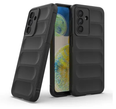 Produktbild von Handy Hülle für Samsung Galaxy A26 5G Grip Case Cover Schutzhülle Softgrip Farbe: Schwarz