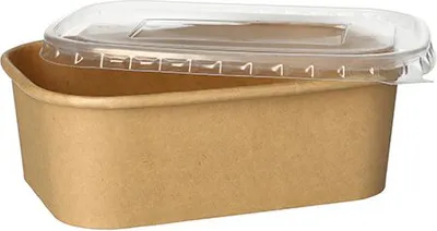 Produktbild von 25 STARPAK Deckel für Feinkostbecher 17,3 x 12,3 cm