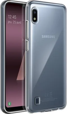 Zdjęcie produktu dla Etui żelowe (matowe) Avizar do telefonu Samsung Galaxy A10, przezroczyste