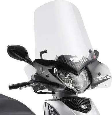 Produktbild von GIVI Windschild transparent 530 x 720 mm H/B mit ABE für Kymco People GTI 125 200 300