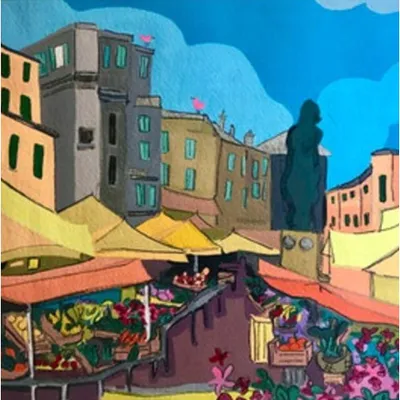 Produktbild von NORIMPEX Diamantov Kleiner Ofen Market 30x40cm