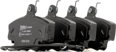 Produktbild von VALEO Bremsbeläge Satz Vorne für RENAULT CLIO II (BB0/1/2, CB0/1/2) 302638