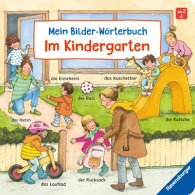 Obrázek produktu pro Mein Bilder-Wörterbuch: Im Kindergarten