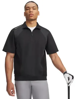 Produktbild von Under Armour Drive Wind Halbreißverschluss-kurzarm-t-shirt Schwarz L Mann Schwarz L