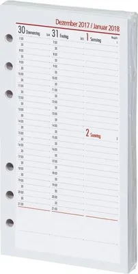 Produktbild von bsb 02-0094 Ersatzkalendarium "Kompakt" - A6, 1 Woche / 2 Seiten, vertikal