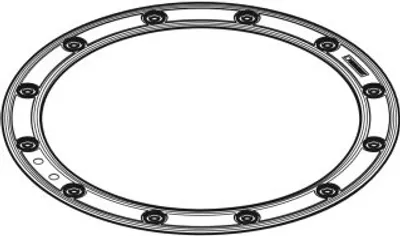 Produktbild von Geberit 242612001 Set Flachdichtung zu Geberit Pluvia
