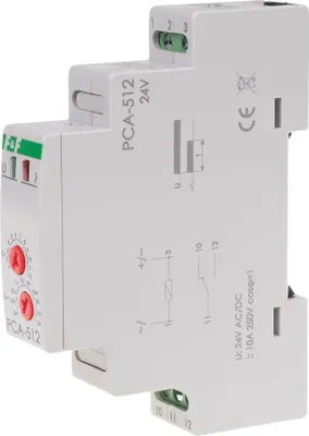 Produktbild von Averses Zeitrelais, Kontakte: 1no/nc 24v PCA-512-24V