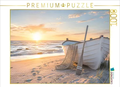 Produktbild von CALVENDO Puzzle Fischerboot | 1000 Teile Lege-Größe 64x48cm Foto-Puzzle für glückliche Stunden
