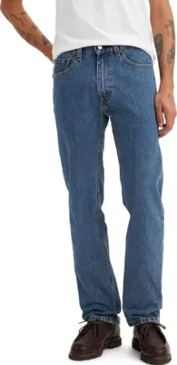 Produktbild von Levi's Herren Jeanshose 505 mit Reißverschluss, Regular Fit, Medium Stonewash, W33/L34