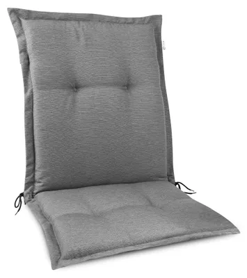 Produktbild von Beautissu Premium Gartenstuhlauflage Niedriglehner 105x50x7cm, Hellgrau