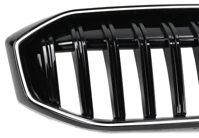 Imagen del producto de Rejilla delantera para coche, estilo "riñón", color negro brillante, fabricada en plástico, compatible con BMW Serie 3 G20 G28