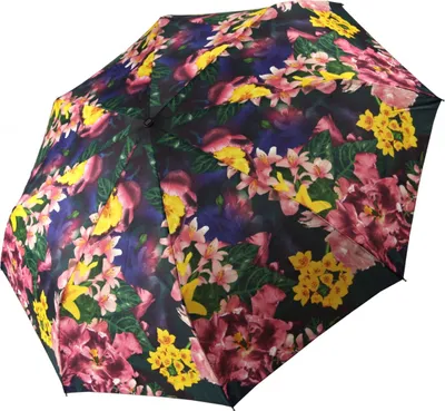 Produktbild von Pierre Cardin Fleuri Easymatic light Taschenschirm  Damen Regenschirm Mehrfarbig Blumenmuster