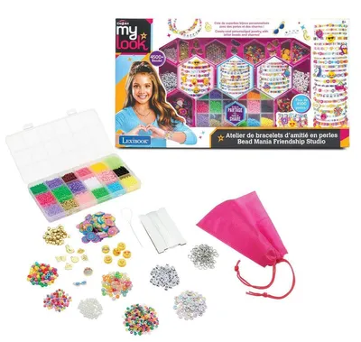 Produktbild von Lexibook, Freundschaftsarmband-Werkstatt, 18 Farben, CRSS44LXB