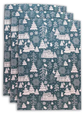 Productafbeelding van Home Elements: Keukenhanddoeken, Winterbos