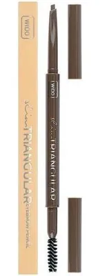 Zdjęcie produktu dla Wibo Slim Trójkątna kredka do brwi 1 Soft Brown