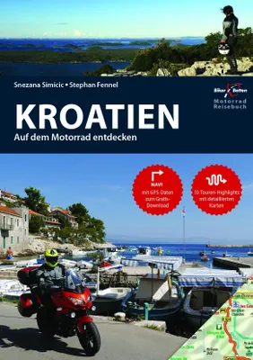 Produktbild von Motorradreiseführer Kroatien