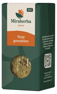 Produktbild von Miraherba - Ysop gemahlen - 50g