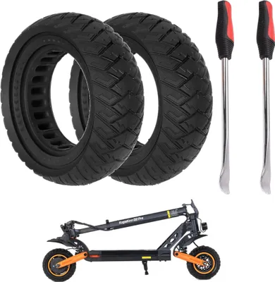Zdjęcie produktu dla Zestaw 2x Opona Bezdętkowa Półpełna ULIP 8.5x3.0" + 2x Łyżka 30 cm do KuKirin G2 PRO 2022