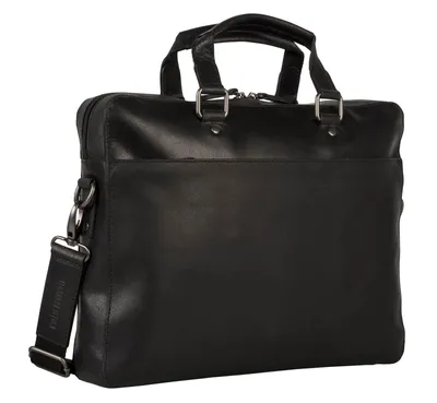 Produktbild von LEONHARD HEYDEN Henkeltasche Laptoptasche mit Laptopfach Dakota Zipped Briefcase 1 Compartment Black schwarz
