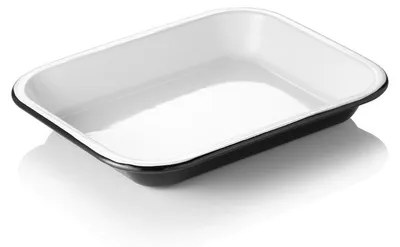 Produktbild von Schale GRACE, 28 x 23 x 4,5 cm, 1,9 ltr., Emaille
