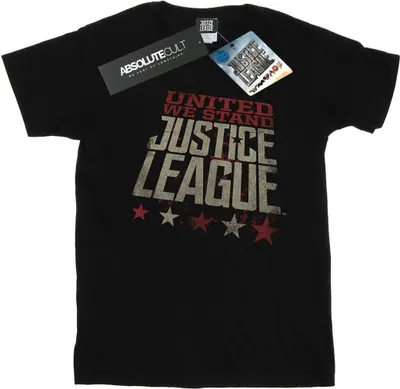 Produktbild von DC Comics - "Justice League United We Stand" T-Shirt für Herren BI31862 (XXL) (Schwarz)