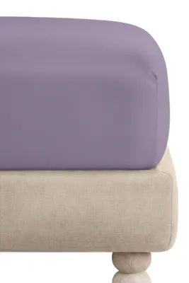 Zdjęcie produktu dla Prześcieradło 100% bawełna 160x200+30 cm Wrzos na materac